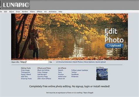 LunaPic – Online Photo Editor for free